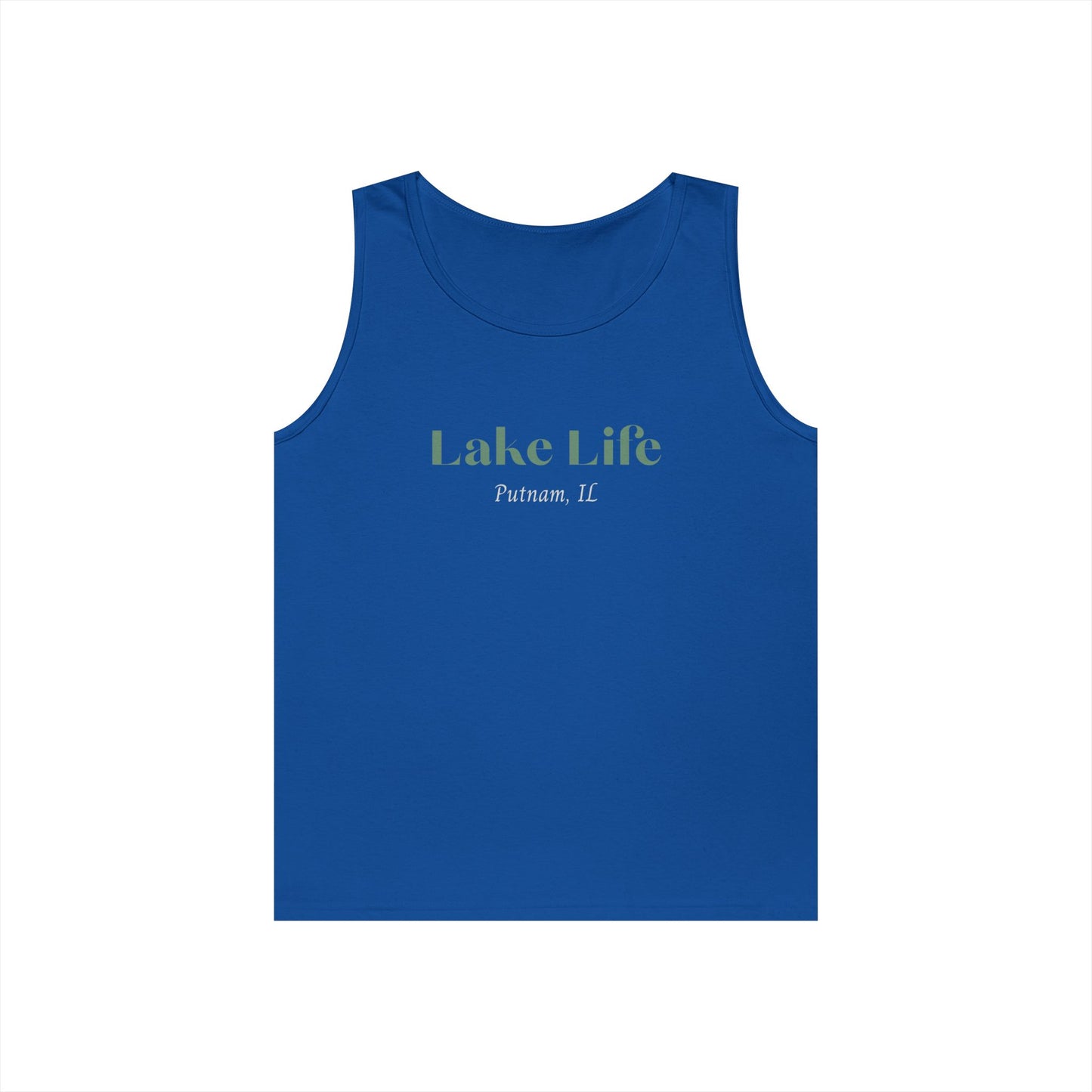 Lake Life Unisex Cotton Tank Top