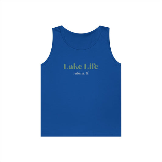 Lake Life Unisex Cotton Tank Top