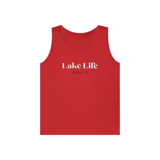 Lake Life Unisex Cotton Tank Top